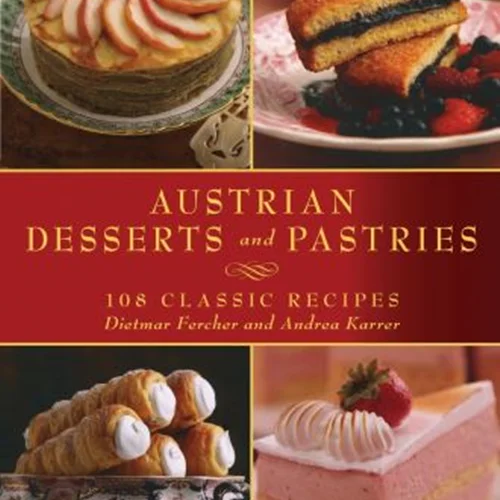 کتاب دسرها و شیرینی های اتریشی