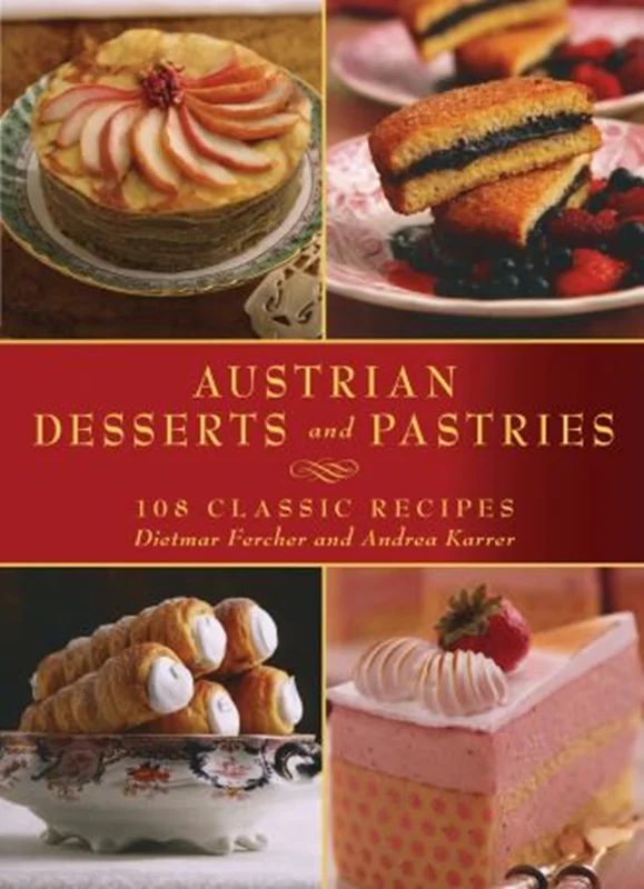 کتاب دسرها و شیرینی های اتریشی