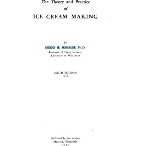 کتاب دانش و کار درست کردن بستنی