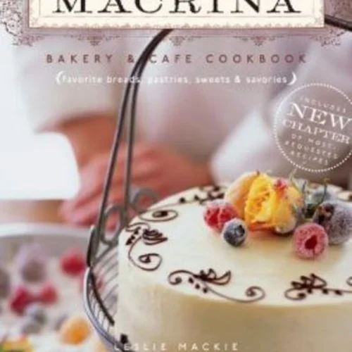 کتاب آشپزی کافه و شیرینی سرای ماکرینا متعلق به لزلی ماکی