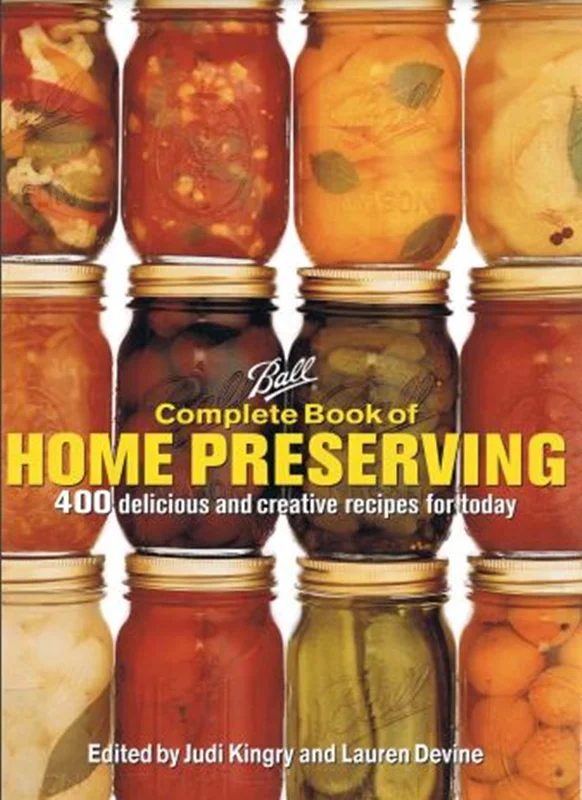 کتاب کامل نگهداری مواد غذایی در خانه