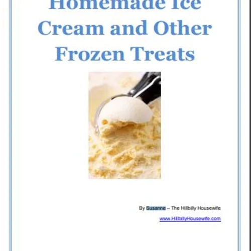 کتاب بستنی و دیگر خوردنی های لذیذ یخی خانگی